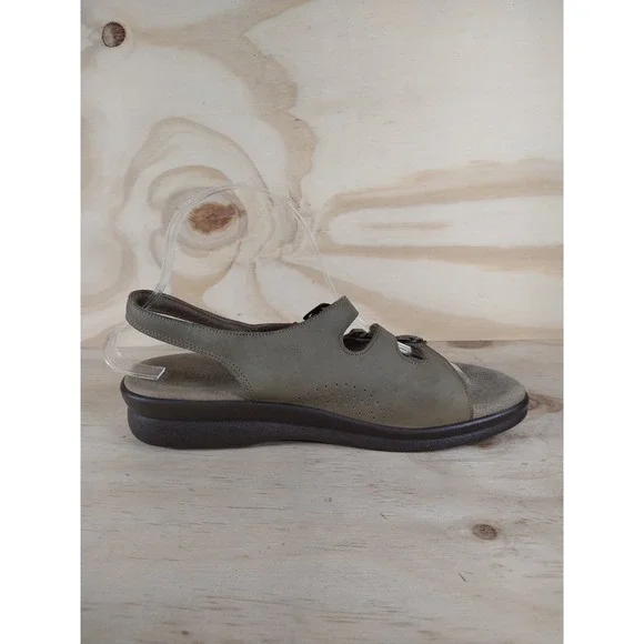 SAS - Comfort Tripad - Sandals - Olive Green - Women's - 8-8.5 - Picture 5 of 10